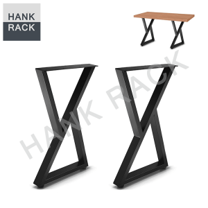 Triangle Shape Dining Table Desk Legs DIY Iron Bench Legs