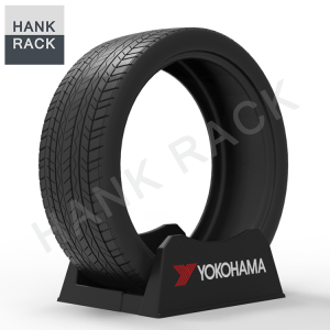 Hot-selling Rim Display Rack - YOKOHAMA Tire Display Stand Plastic Tire Holder Tyre Rack – Hank
