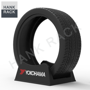 YOKOHAMA Tire Display Stand Plastic Tire Holder Tyre Rack