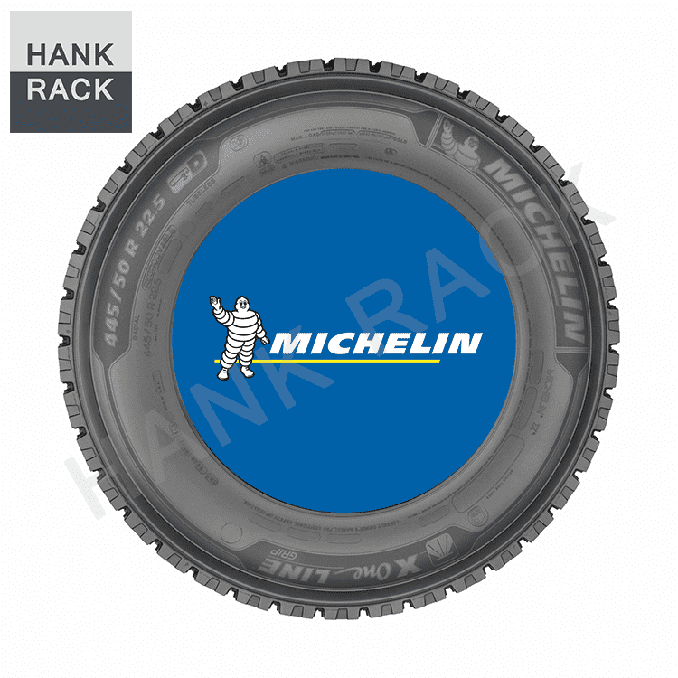 Factory wholesale Wall Mounted Tire Rack -
 Car Tyre Signage Center Insert Tire Advertising Board – Hank