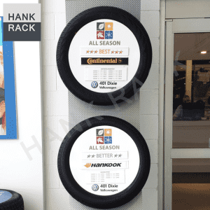 Tire Center Display PVC Advertising Signage Board for Truck Tire Display
