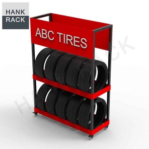 Mobile tire displays