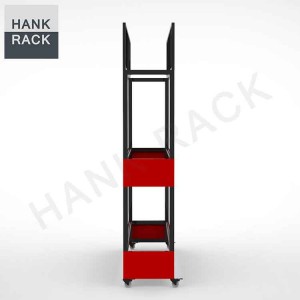 Tire Rack with Roller