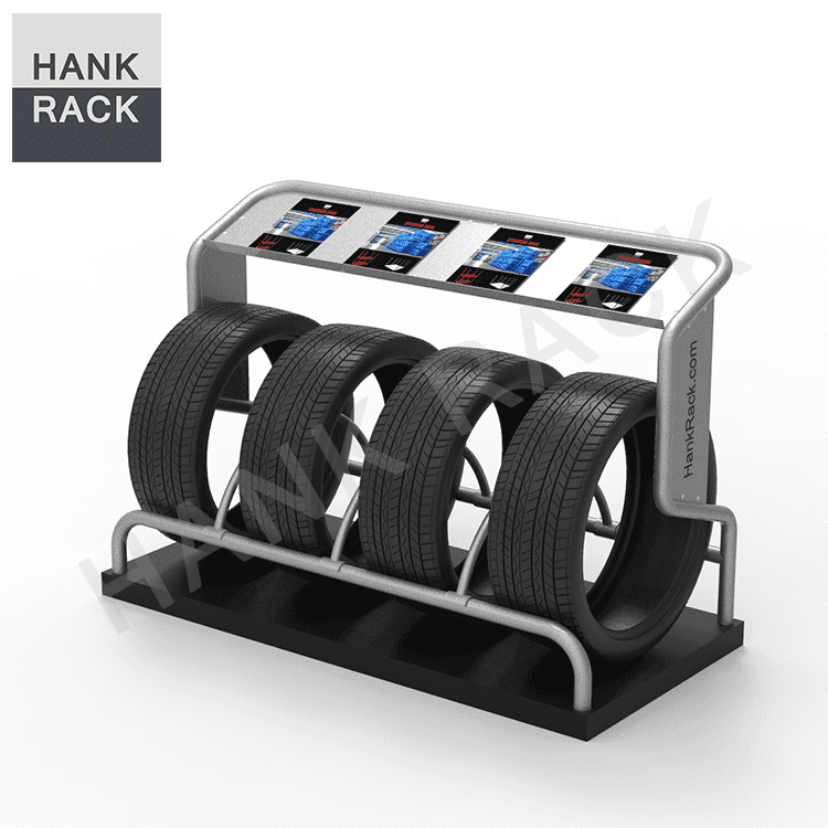 OEM manufacturer Custom Wheel Display Racks -
 Display Tire Stand TD-08 – Hank