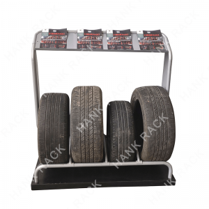 Tyre Display Rack with Header