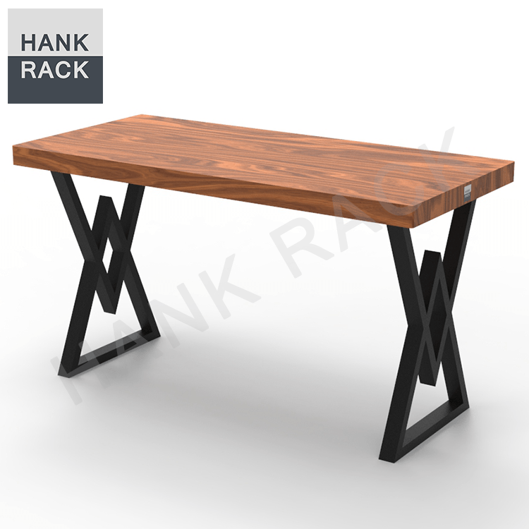 Factory wholesale Wall Mounted Shelves - Modern Style Metal VV Shape Table Legs – Hank detail pictures