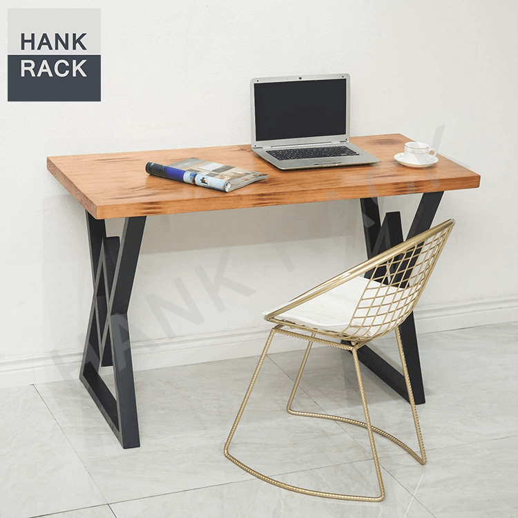 Factory wholesale Wall Mounted Shelves - Modern Style Metal VV Shape Table Legs – Hank detail pictures