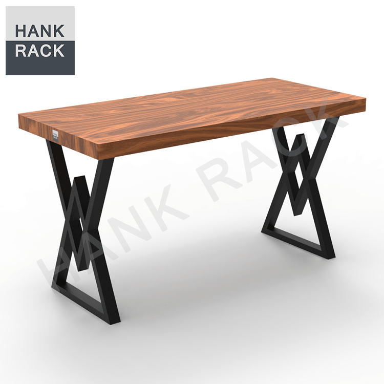 Special Design for Metal Furniture Legs -
 Modern Style Metal VV Shape Table Legs – Hank