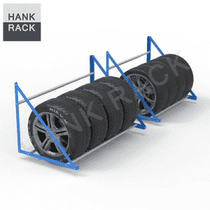 Hot-selling Rim Display Rack - Garage Winter Summer Spare Tire Wall Tire Rack – Hank