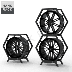 Hexagonal Wheel Display Rack