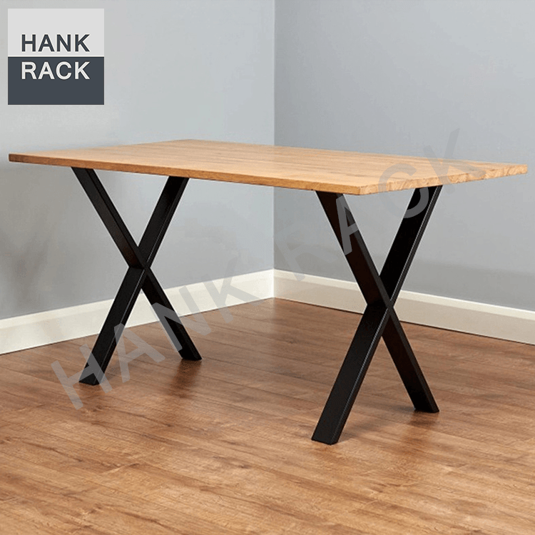 Ordinary Discount Removable Table Leg -
 Home Office Coffee Table Bench Leg Support Base X Shape Table Leg – Hank