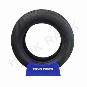 Soporte de neumáticos de plástico para neumáticos de coches y camiones del neumático del indicador