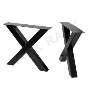 X Shape Metal Table Leg