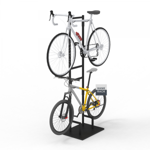 Bicycle Stand with Adjustable Hooks