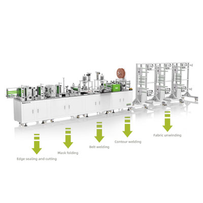 Cheapest Price One Plus One Mask Machine - HL-KN95A  Automatic Mask Productin Line (V3) – Han s Yueming