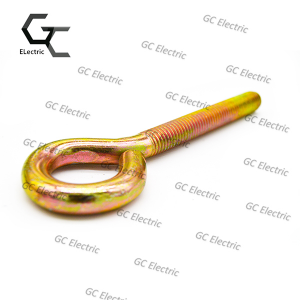 Hot sale Factory Steel Flat Washer - Yellow zinc eye bolt with ISO9001 certification passed – Ge Cheng