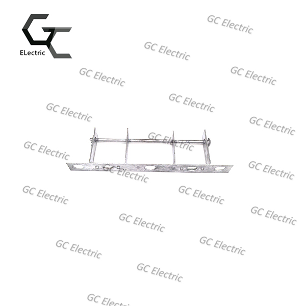 China Cheap price Plain Assembly Carbon Steel Clamps - Zinc plated customized flat steel beams – Ge Cheng detail pictures