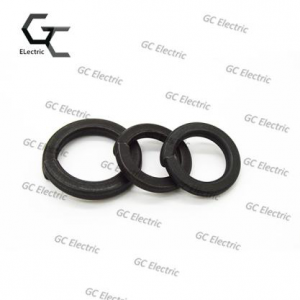 High quality black carbon steel spring lock washers with ISO9001 certification passed