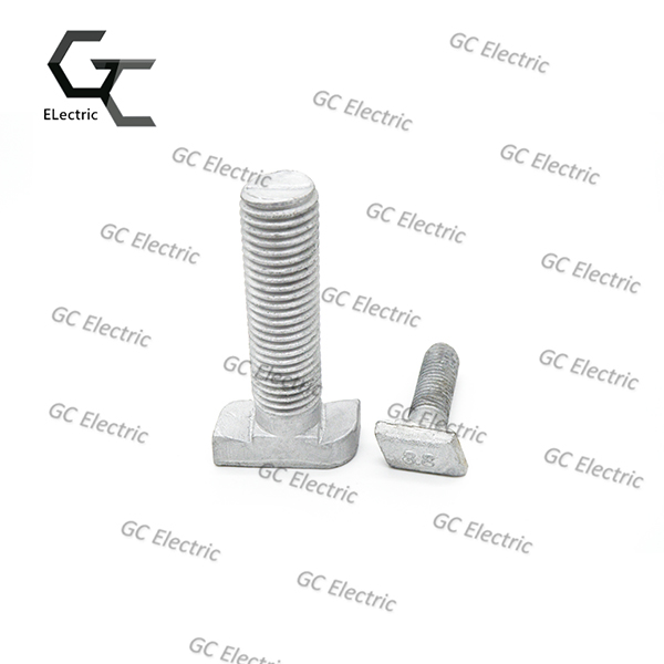 Reliable Supplier Anchoring Clamp - HDG /zinc plated /black full /half threaded T head bolt – Ge Cheng