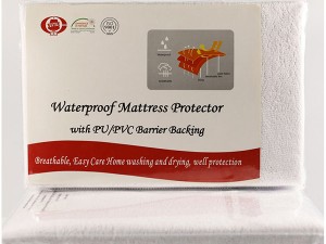 Terry Waterproof mattress protector-HB062WP01