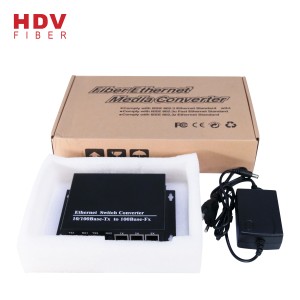 New Model Dual Fiber Compatible Huawei Industrial 3 Port Ethernet Switch