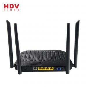 Podpora PPPoE / DHCP / Static IP 4GE + 4WIFI + 1POTS + 1USB Route XPON ONU ONT