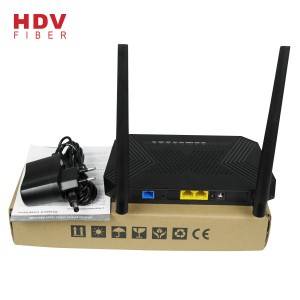 Shenzhen Factory ONU Compatible With Huawei OLT 1GE+1FE+WIFI XPON ONU For FTTH