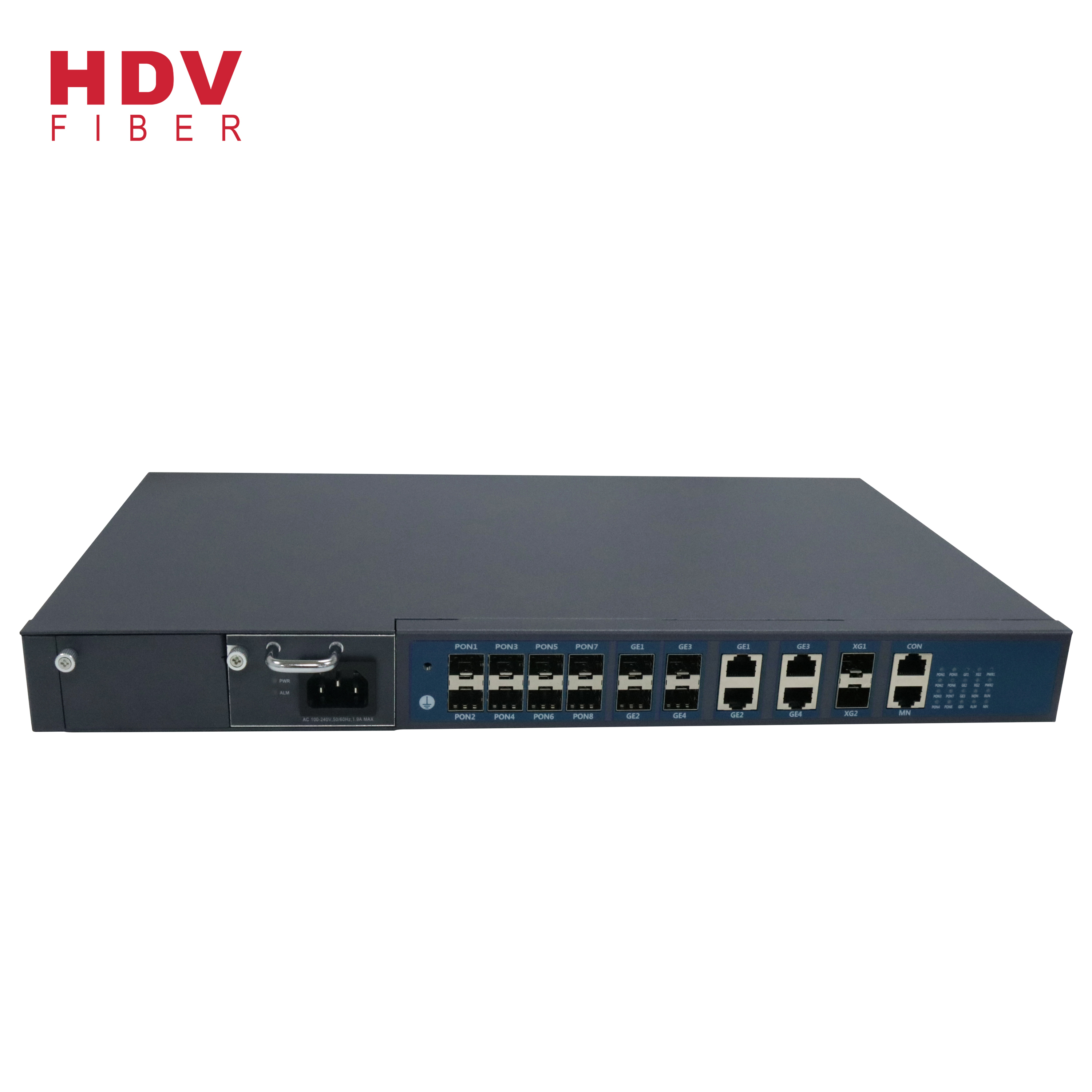 FTTH 8 port GEPON GPON OLT compatible with HUAWEI ZTE BDCOM ONU Featured Image