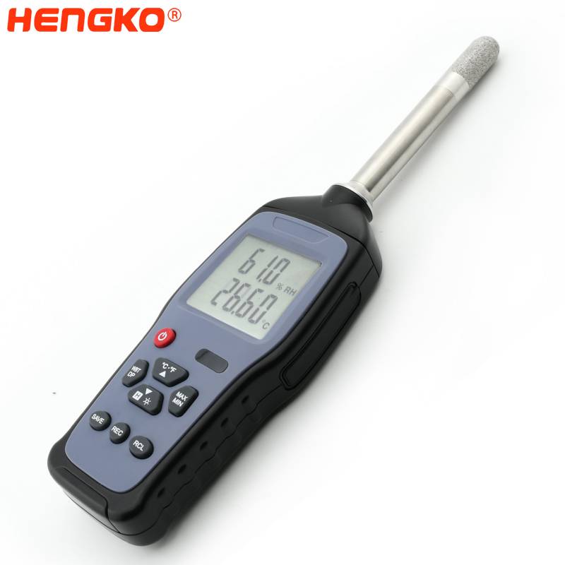 Handheld Dewpoint Humidity and Temperature Transmitter Meter HG972 for  spot-checking applications