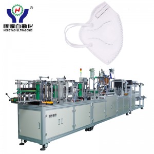 Ffp3 Solid Type Foldable Dust Mask Making Machine