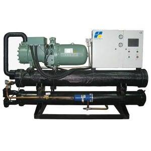 Water-cooled Mababang Temperatura Screw Chiller