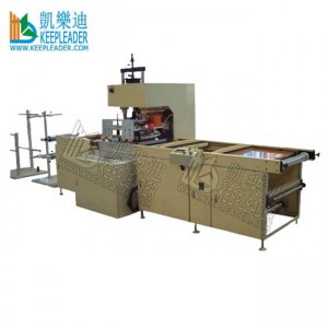 Clear Box Making Soft Crease Folding Line Forming HF Machine for Plastic_Transparent_Square_Gift Packaging Boxes H/RF Production