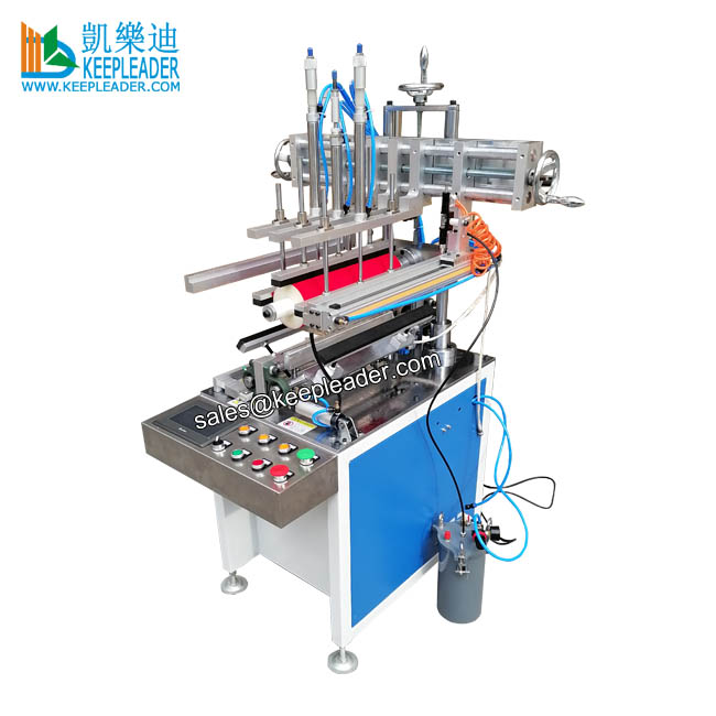 Plastic Cylindrical Packaging Making Clear PVC Cylinder Tube Gluing Machine of PETG Round Box Forming_Sticking_Pasting Equipment Featured Image
