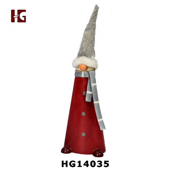 Iron Santa Claus hat decoration