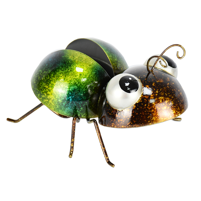 Hot-Selling Big Eyes Series Ladybird-Shaped Garden Decoration Animal Home Decoration