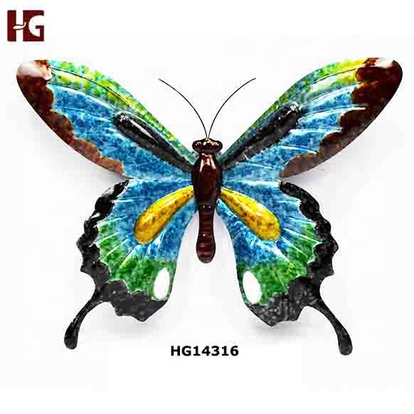New Decorative Wall Decor Metal  Butterfly