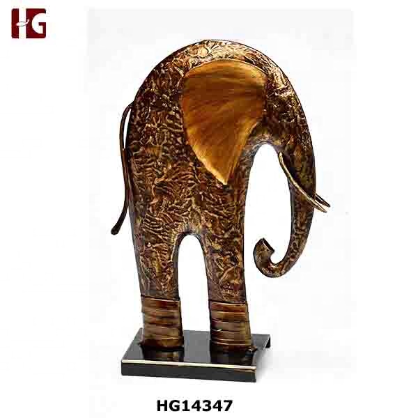 Naughty Elephant Metal  art decoration