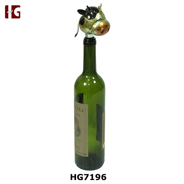 Wine Bottle Decor Cow Wine Stopper