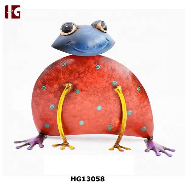 Funny Wobble Head Frog Decoration