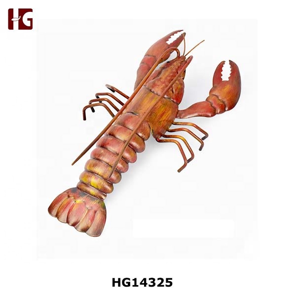 Hot Summer Style Wine Holder Metal Lobster