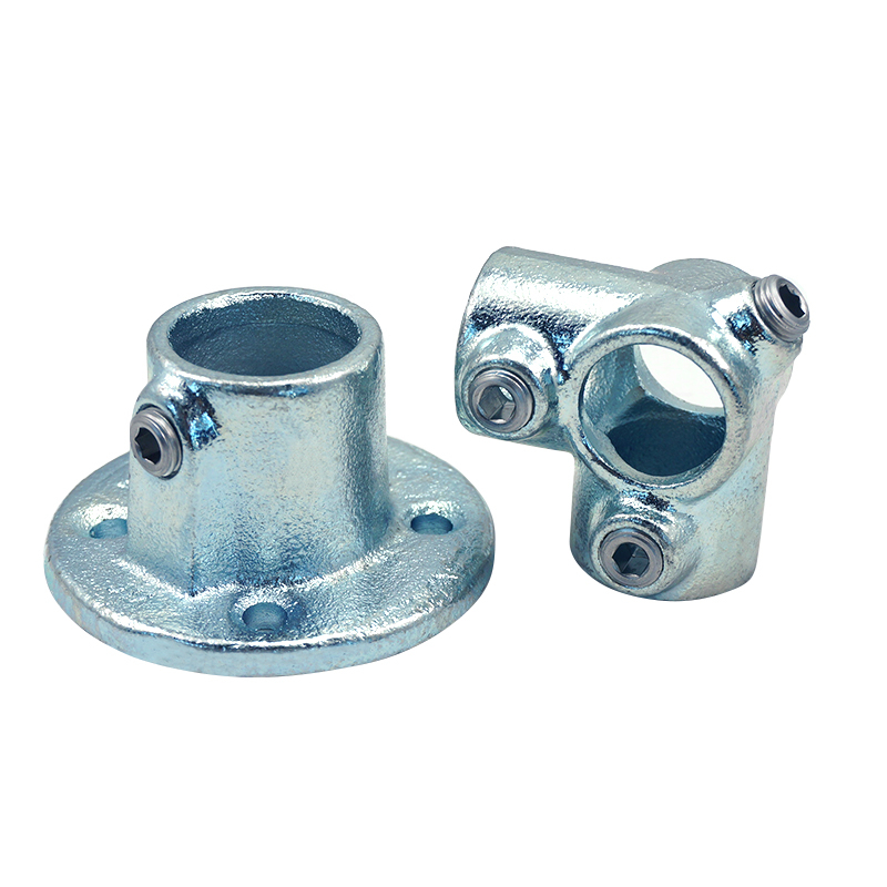 malleable cast iron hot dip galvanized 101 short tee key clamp pipe fittings Featured Image