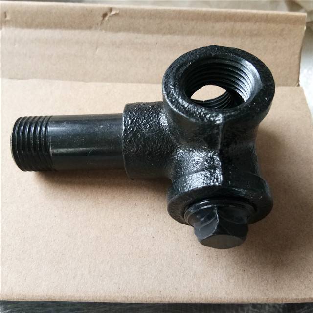 1/2" black cast iron side tee pipe fittings
