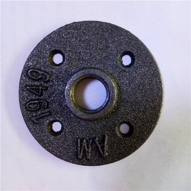iron pipe floor flange 1/2 inch thread fittings