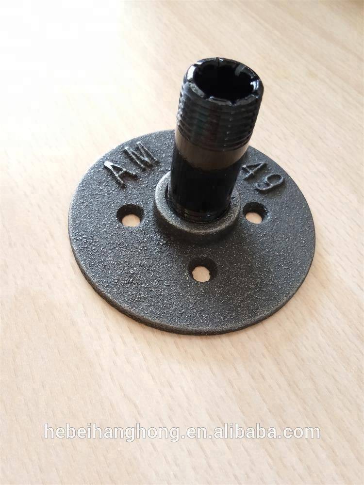 base flange cast iron used for adjustable cast iron pipe fittings leg