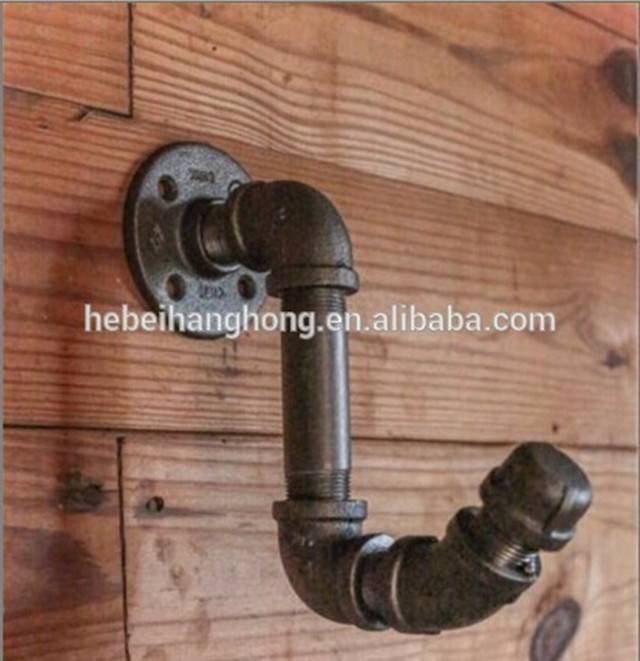 Chinese wholesale Elbow Key Clamp - DIY Industrial Pipe Shelves for furniture 1/2'' floor flange – Hanghong