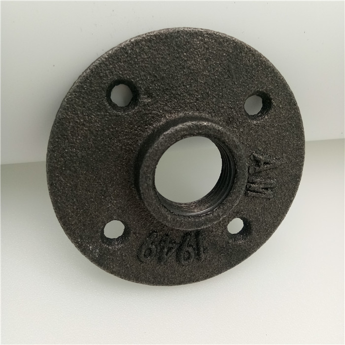 black / galvanized malleable cast iron pipe fittings ,elbow ,union , tee, cross, socket