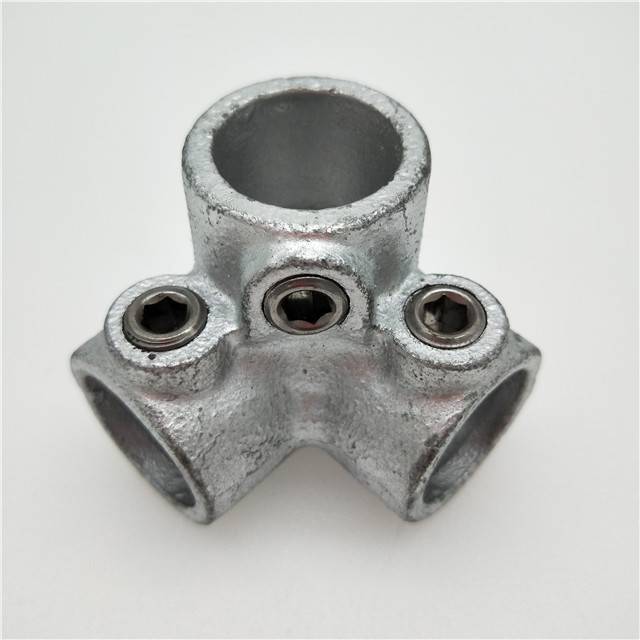 Hot galvanized and black malleable iron key clamp