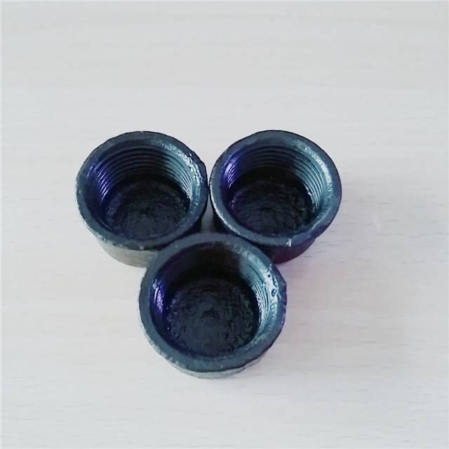 3/4inch industrial cast iron cap pipe fittings from china