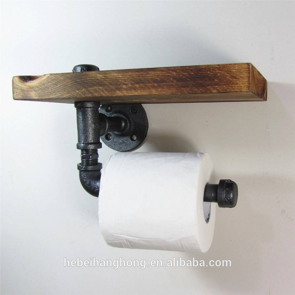 malleable iron pipe fittings used for toilet paper holder