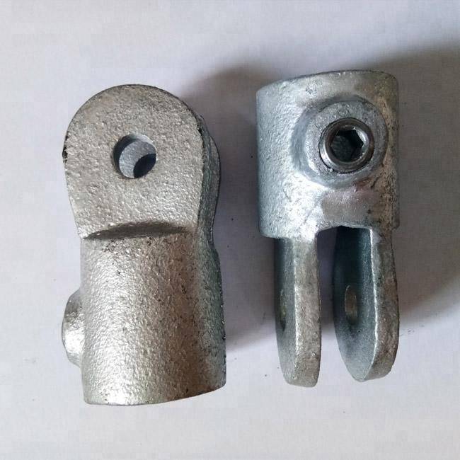 Hot Dip Galvanized Key clamp, interclamp used for Furniture, Handrail, Tables